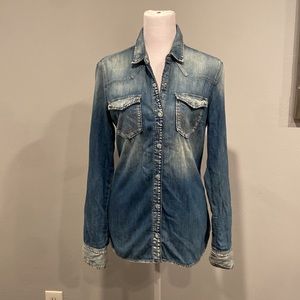 True Religion denim shirt
